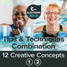 Tips & Techniques Bundle – 12 Creative Concepts Volume 1 & 2